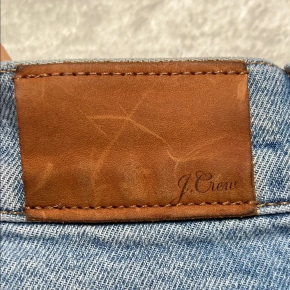 J. Crew Women's Straight-Leg Jeans in Medium Blue - Picture 6 of 10